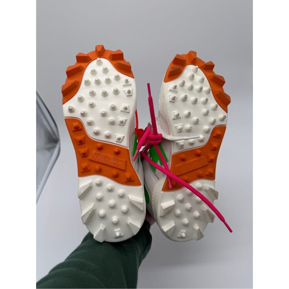 Off-White Mountain Cleats Low-Top Sneakers White Trail Sole - US 7 - Picture 13 of 14